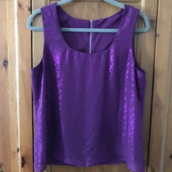 Dressy mauve top, size M, Excellent condition ! - Picture 1 of 5